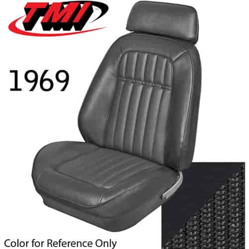 Deluxe Sport Seat Upholstery 1969 Camaro, All Models
