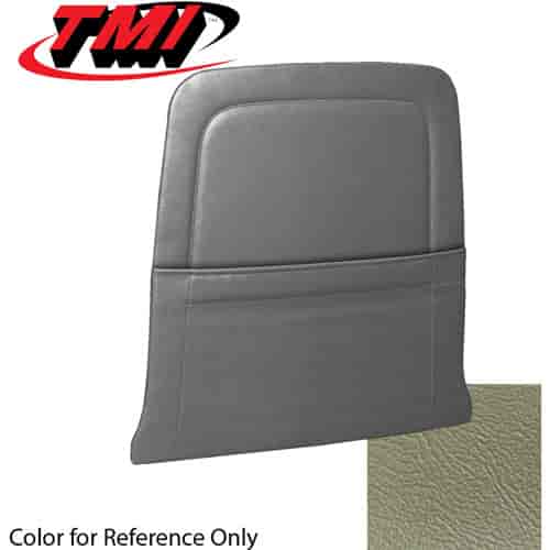 10-7435-2503 IVY GOLD - 64 1/2-67 STANDARD UPHOLSTERY MUSTANG COUPE CONVERTIBLE & 2+2 FASTBACK BACK VIEW W/ POCKET