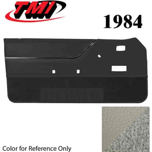 10-74104-997-857 OXFORD WHITE WITH GRAY CARPET 1984 - 1988 MUSTANG CONVERTIBLE DOOR PANELS POWER WINDOWS POWER DOOR LOCKS