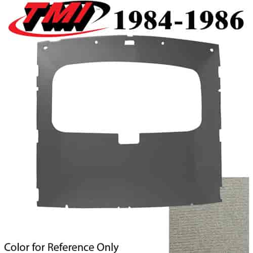 20-73004-1769 CHARCOAL FOAM BACK CLOTH - 1984-86 MUSTANG COUPE SUNROOF HEADLINER CHARCOAL FOAM BACK CLOTH