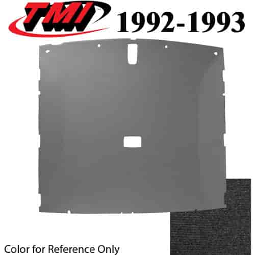 20-75000-1559 BLACK FOAM BACK CLOTH - 1990-93 MUSTANG HATCHBACK HATCHBACK HEADLINER BLACK FOAM BACK CLOTH