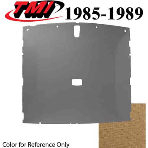 20-75005-1817 SAND BEIGE FOAM BACK CLOTH - 1985-89 MUSTANG HATCHBACK HEADLINER SAND BEIGE FOAM BACK CLOTH