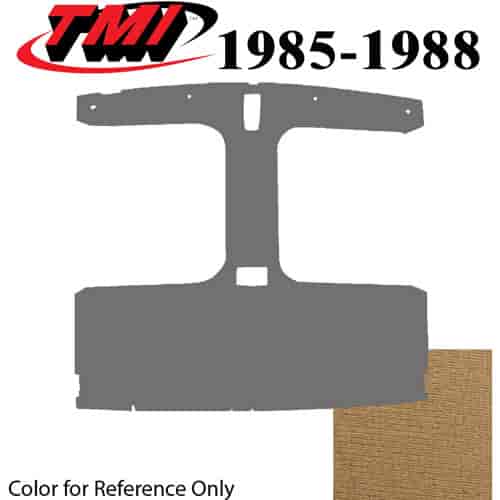 20-75019-1817 SAND BEIGE FOAM BACK CLOTH - 1985-88 MUSTANG HATCHBACK T-TOP HEADLINER SAND BEIGE FOAM BACK CLOTH