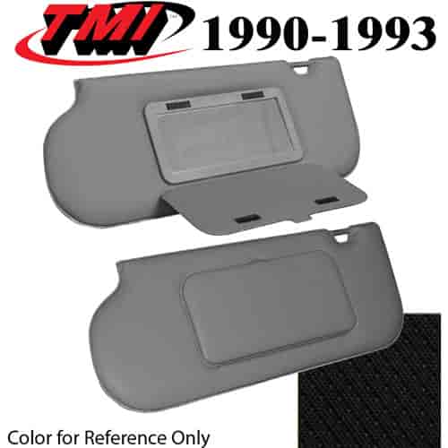Sunvisors 1990-93 Mustang with Sunroof/T-Top