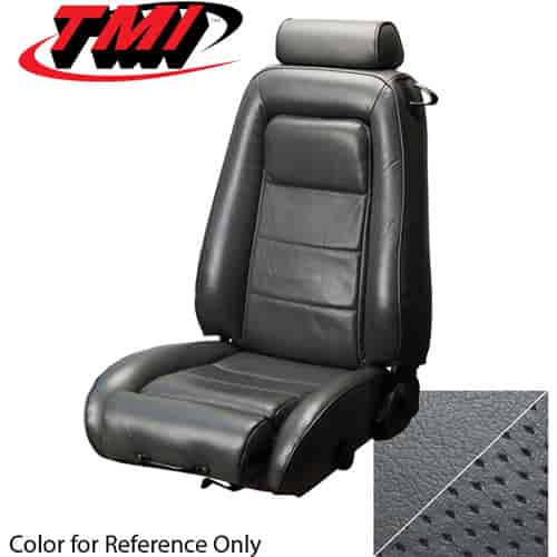 43-73603-L543P CHARCOAL GRAY 1985-86 - 1985-86 MUSTANG GT ARTICULATED SPORT BUCKET SEATS ONLY LEATHER