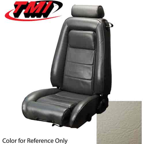 43-73603-L810P OXFORD WHITE 1985-86 - 1985-86 MUSTANG GT ARTICULATED SPORT BUCKET SEATS ONLY LEATHER