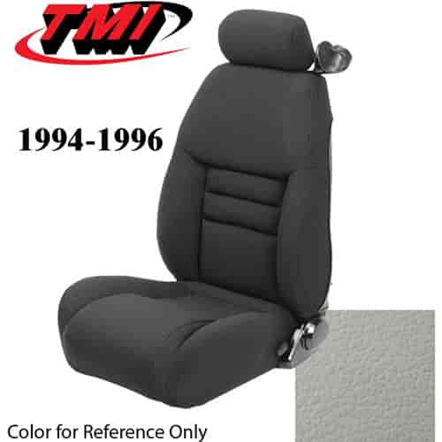43-76624-L965 1994-96 MUSTANG GT COUPE FULL SET OXFORD WHITE LEATHER UPHOLSTERY FRONT & REAR