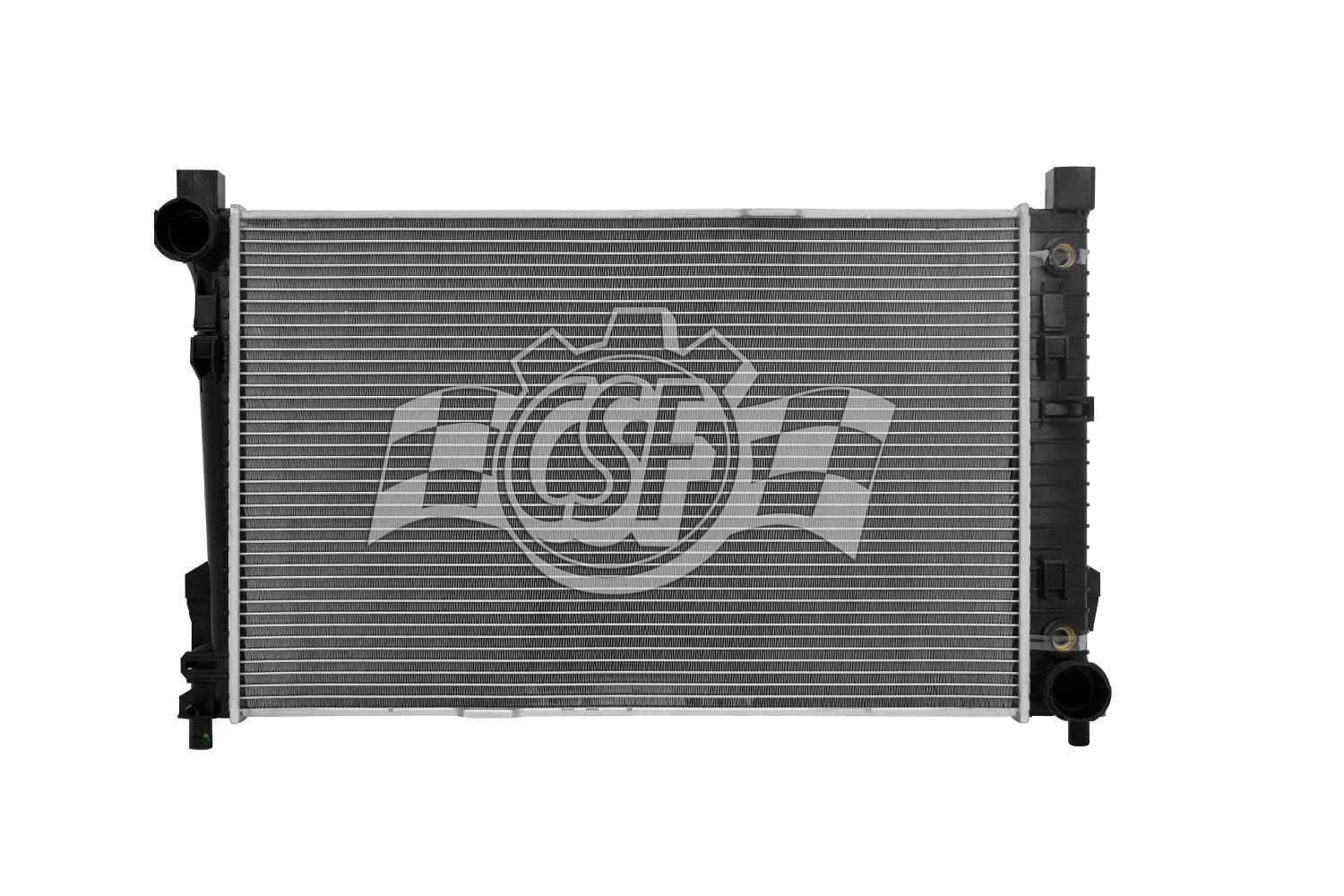 OE-Style 1-Row Radiator, Fits Select Mercedes-Benz