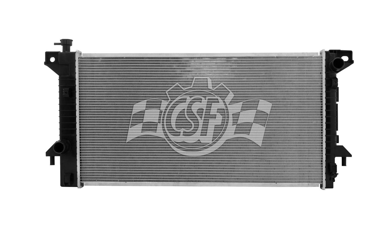 OE-Style 1-Row Radiator, Fits Select Ford/Lincoln