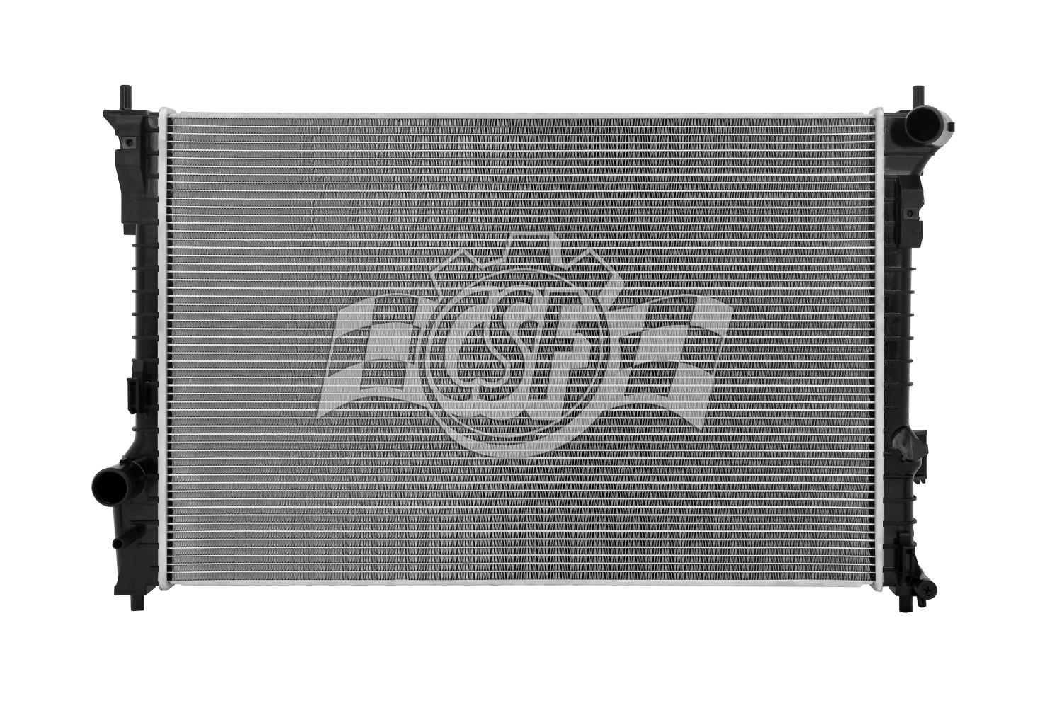 OE-Style 1-Row Radiator, Ford Explorer, Ford Flex, Lincoln