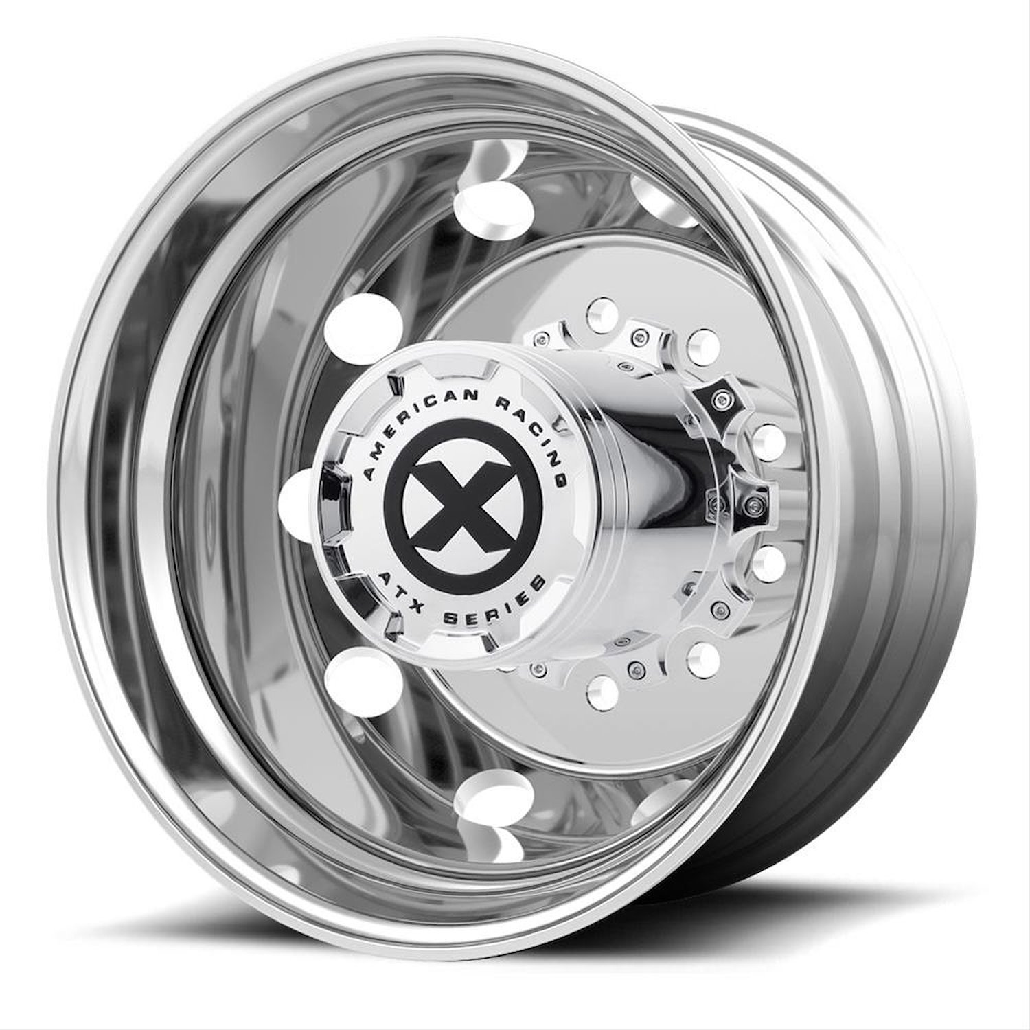 ATX AO400 OTR Baja Wheel Size: 22.5 x 9 in. Bolt Pattern: 10 X 11.25 in. [Polished]