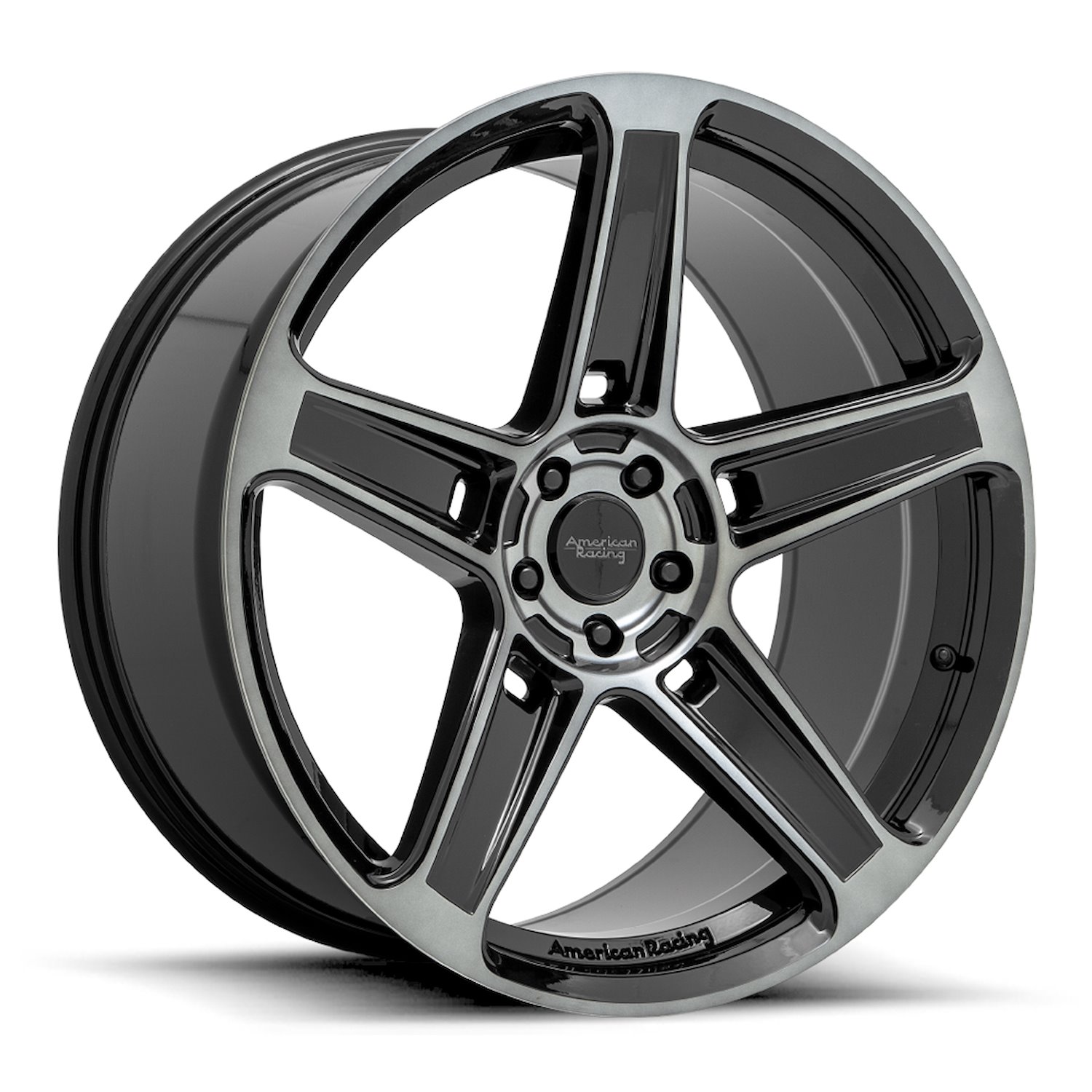 AR936 Hellion Series Gloss Black w/ Gray Wheel [Size: 20" x 10.5"]
