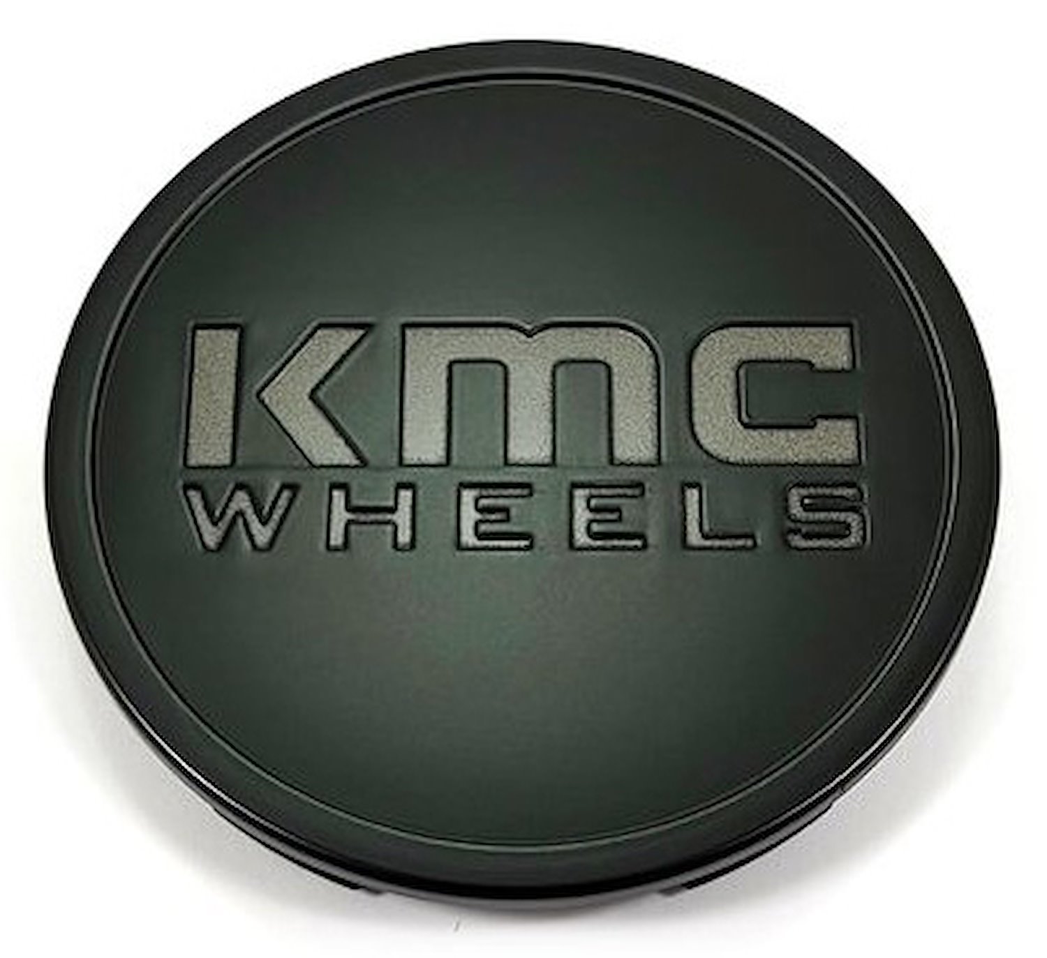 KMC Wheels Center Cap For KM718 Summit Black with Gray Accent Wheels [Satin Black]