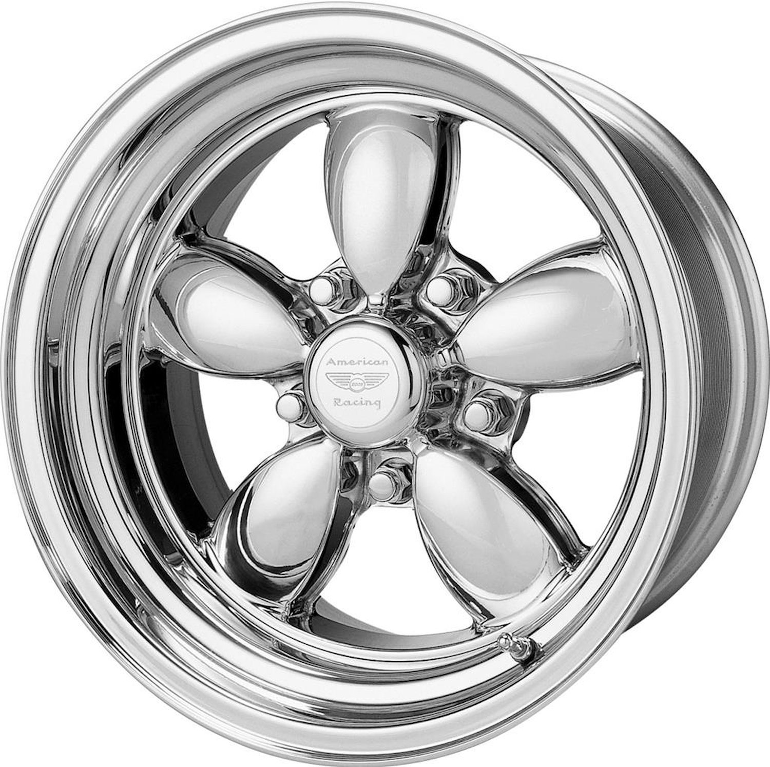 AMERICAN RACING CLASSIC 200S TWO-PIECE POLISHED 17 x 11 5X4.75 51 8.01