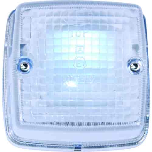 3014 Marker Lamp Square Clear Lens ECE Approved