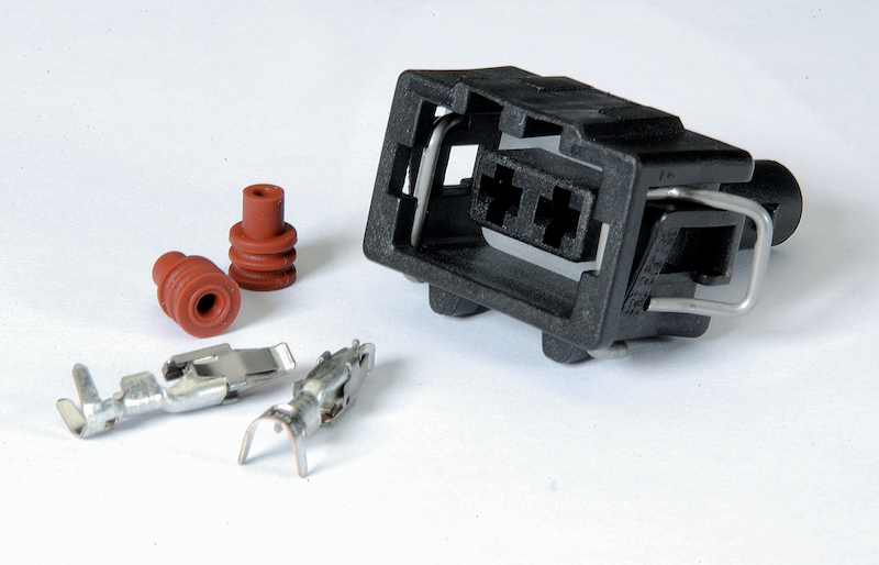 Hella 156150807: PLUG SET 2PIN F/ 90MM & 009 001 1=20 - JEGS