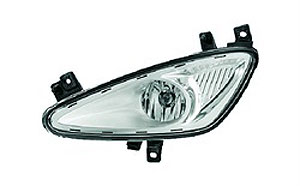 OE Replacement Fog Lamp Assembly 2005-10 Mercedes-Benz S-Class