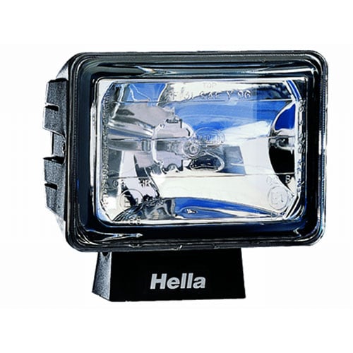 Micro FF Driving Lamp; Rectangle; Clear Lens; Blk Housing; Upright/Pendant Mount; Incl. 1 Lamp/12V 5