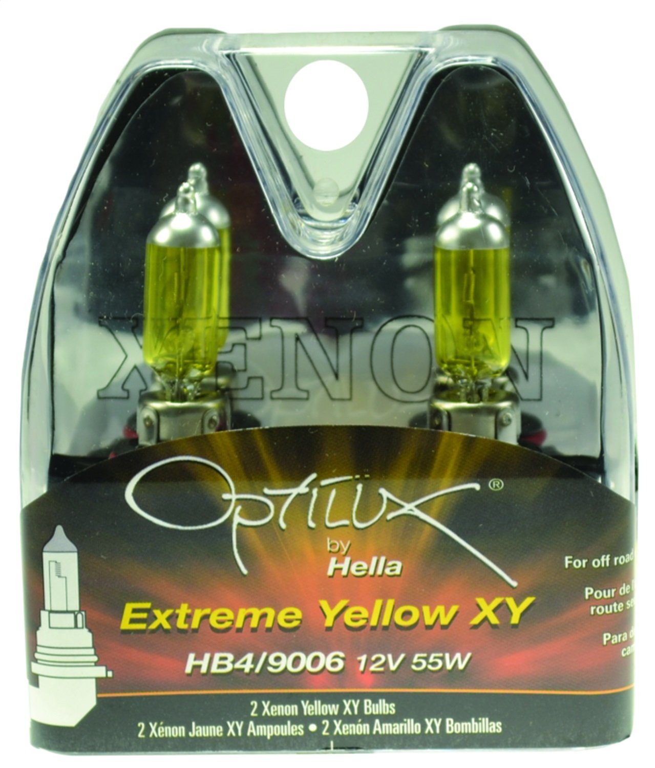 Optilux Extreme Yellow XY Bulbs Bulb Type: HB4/9006