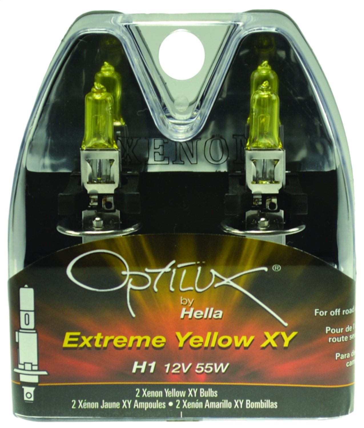 Optilux Extreme Yellow XY Bulbs Bulb Type: HB1