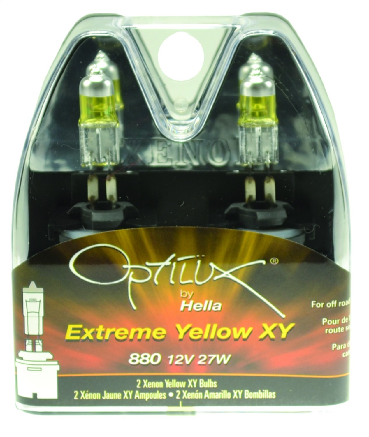Optilux Extreme Yellow XY Bulbs Bulb Type: 880