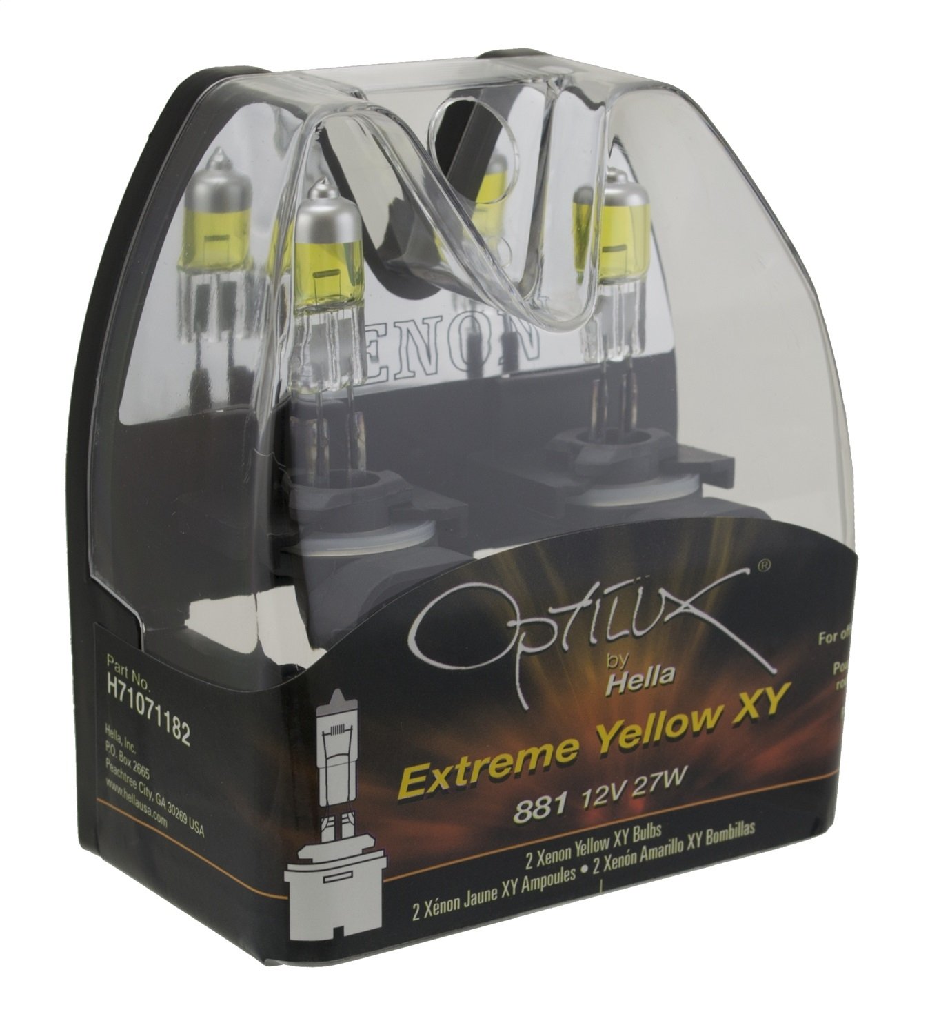 Optilux Extreme Yellow XY Bulbs Bulb Type: 881