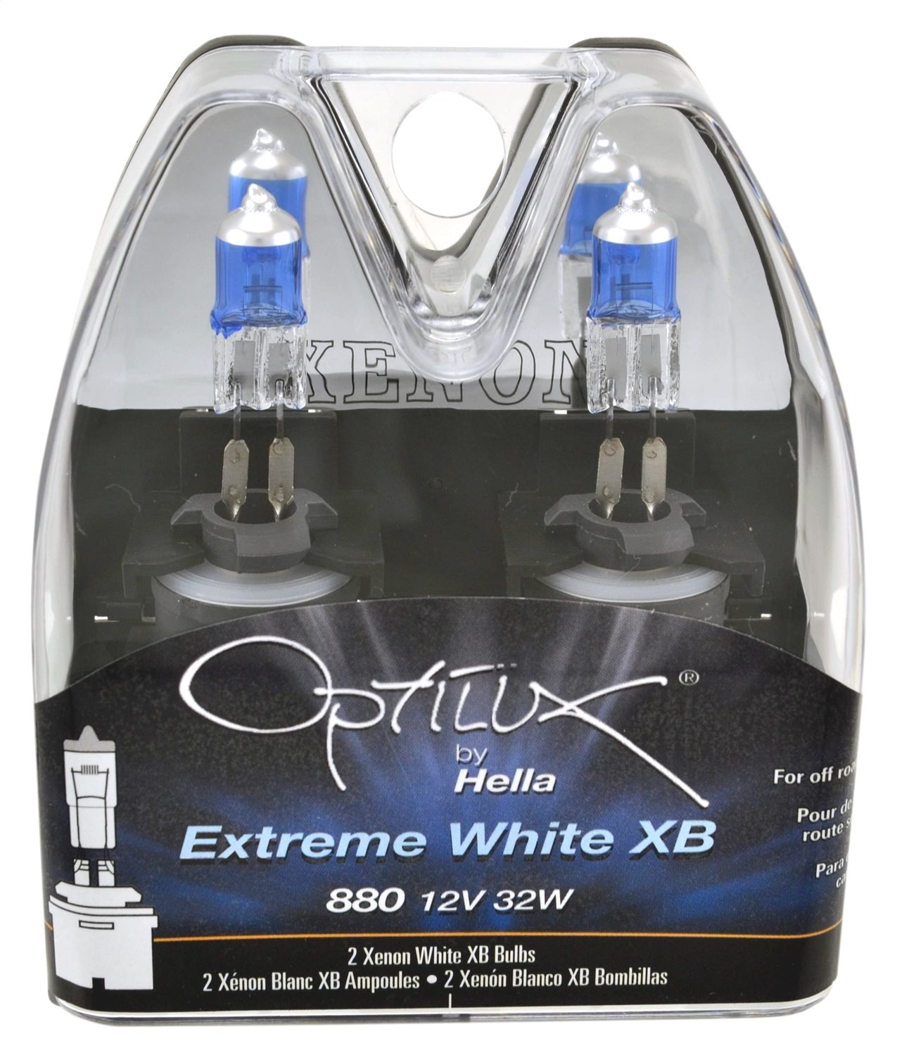 Optilux Extreme White XB Bulbs Bulb Type: 880