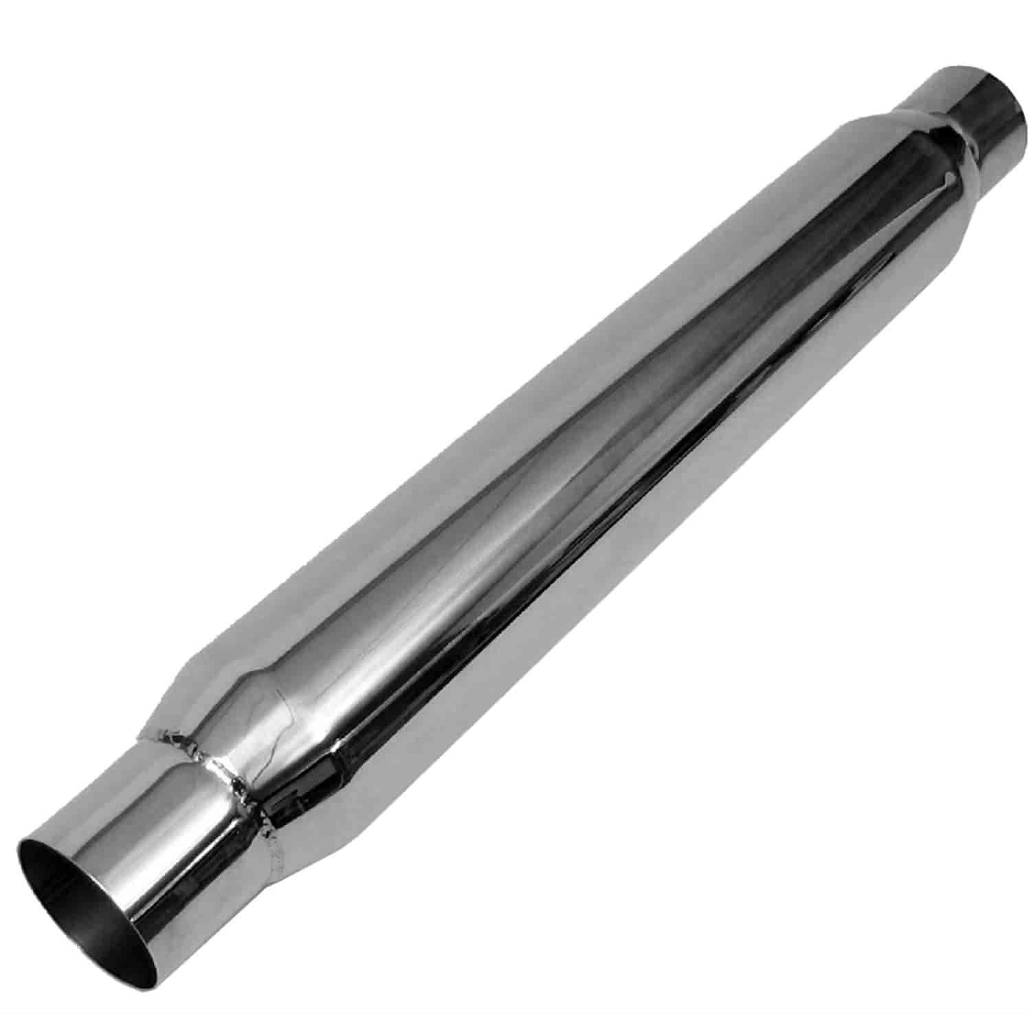Stainless Glasspack Muffler In/Out: 3"