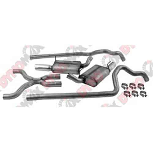 VT Dual Cat-Back Exhaust System 2.5 in. System