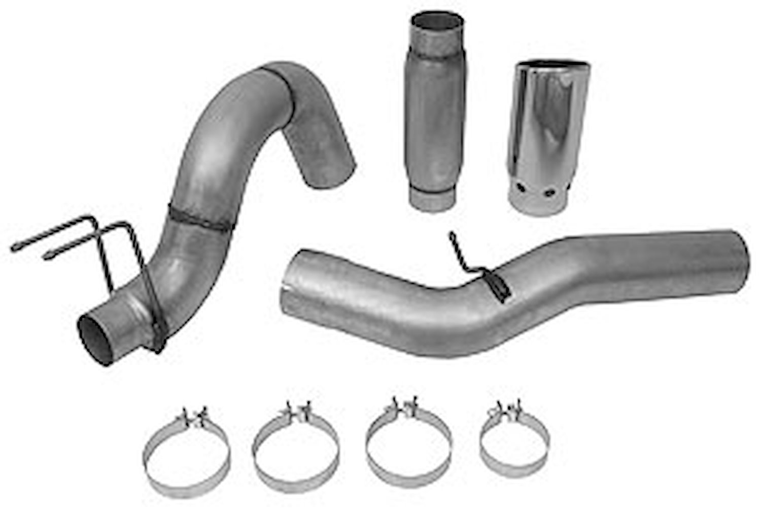 DPF-Back Exhaust System Ultra-Flo Stainless System