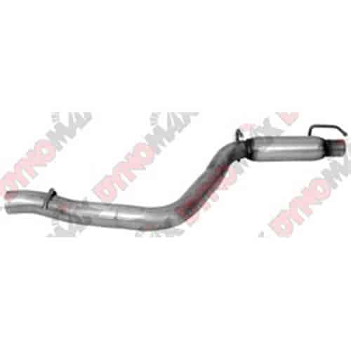 Single System Tail Pipe 3 in. Dia. 49.25 in. Length RH Passenger Side Stainless Steel