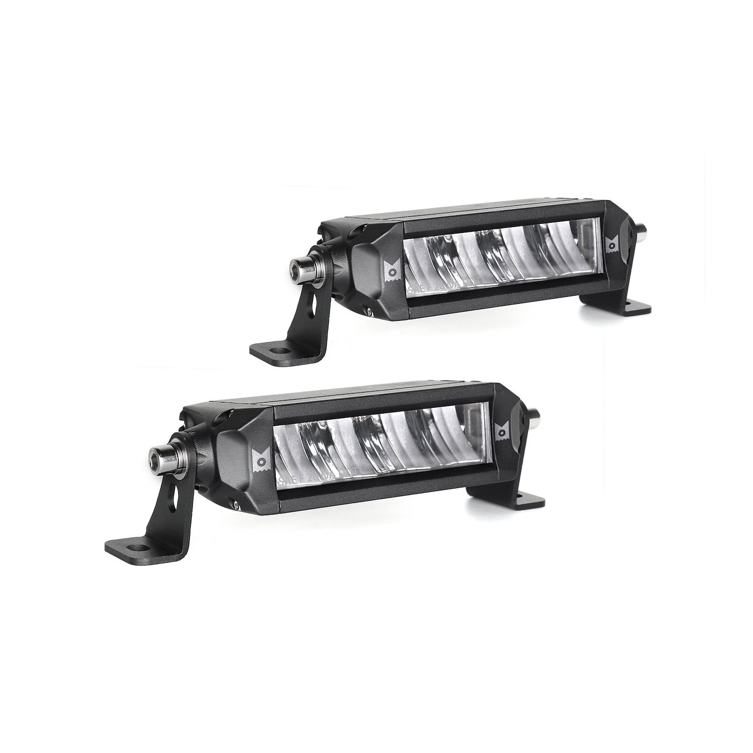 61012 Xtreme Series Bar, 6 in. Street Legal LED Fog Light with Amber Strobe, Pair