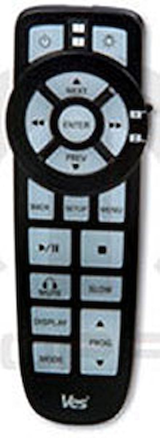 Dual Channel IR Production Remote Control 2008-11 Chrysler/Dodge Vehicles