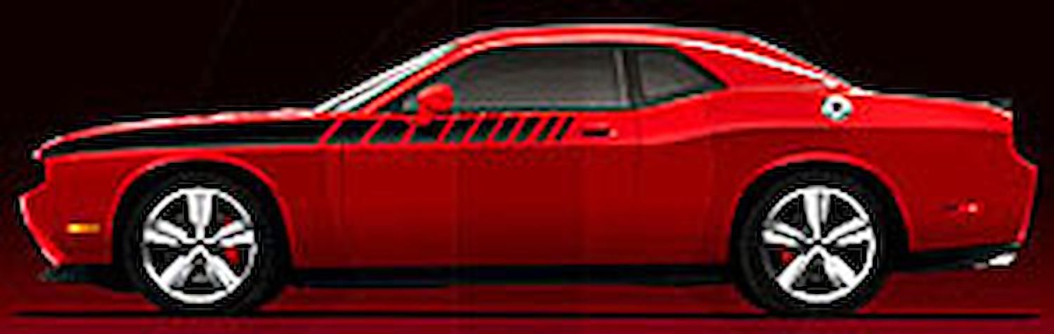 Applique/Decal Kit 2009-13 Dodge Challenger