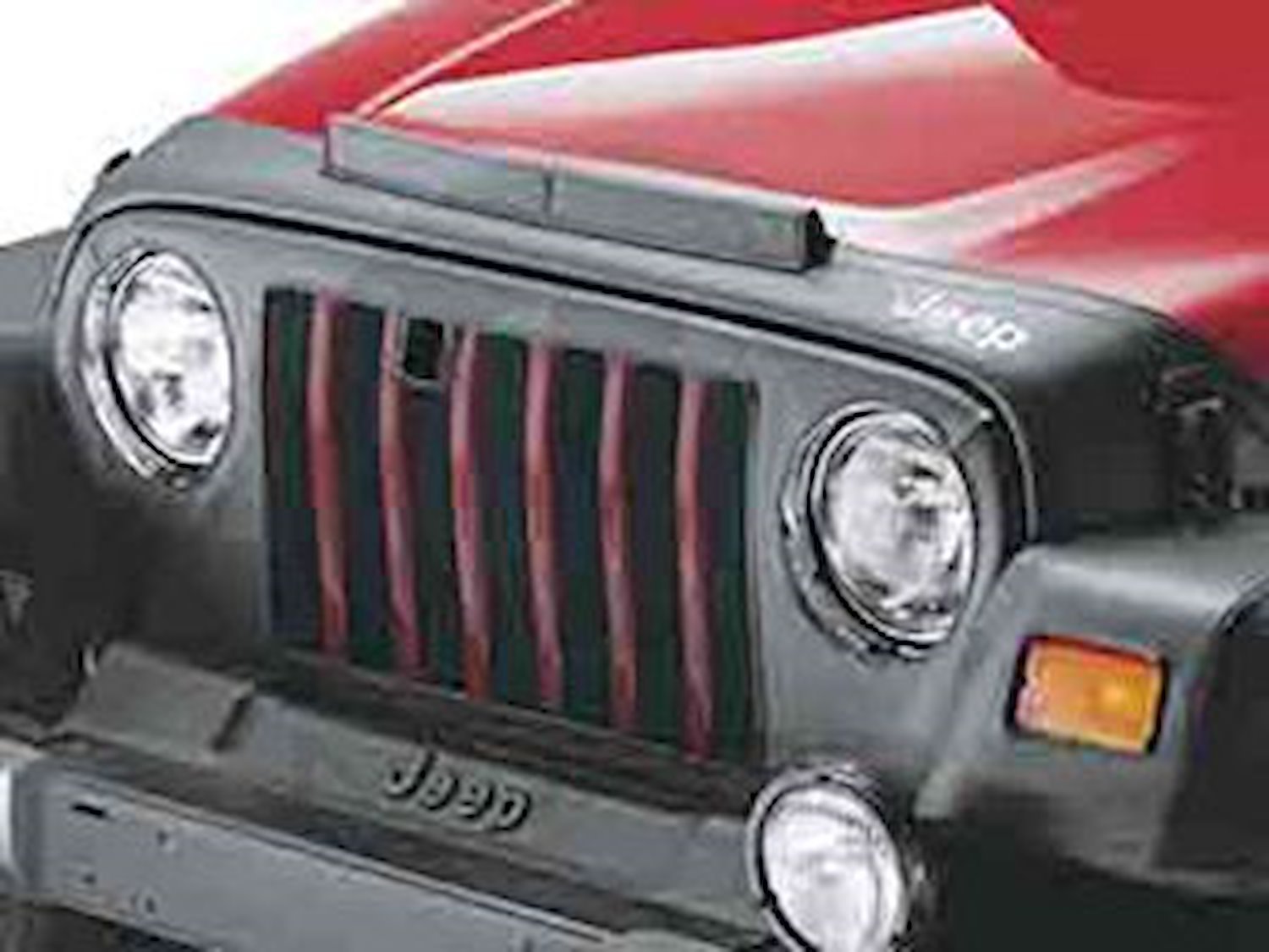 Mopar Accessories 82204176AB: Front End Cover 1997-2006 Jeep Wrangler  2-Door - JEGS High Performance