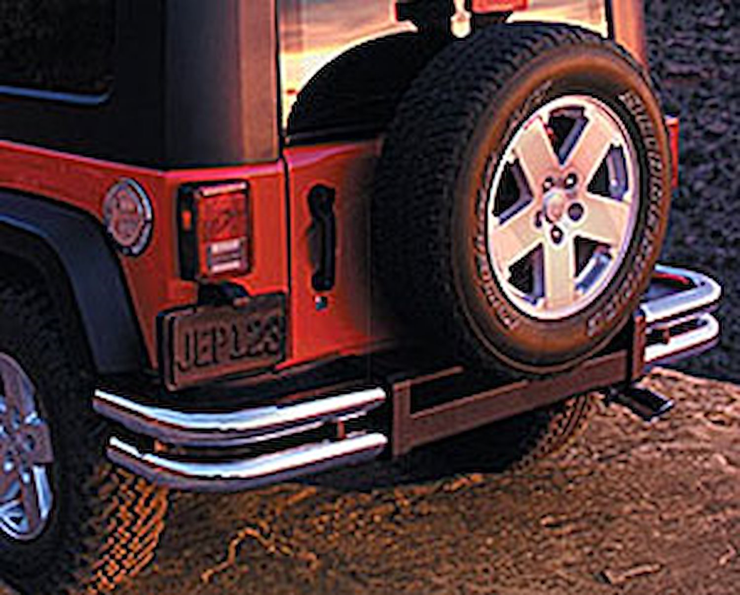 Rear Tubular Bumper 2007-13 Jeep Wrangler 2-Door/4-Door