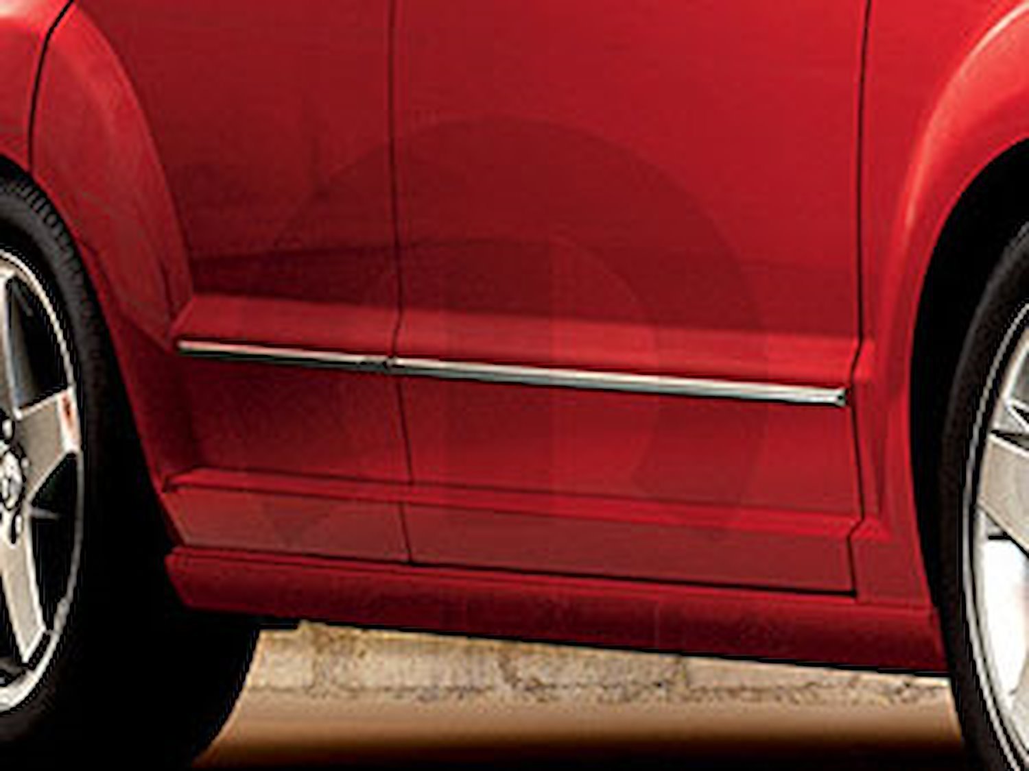 Chrome Door Molding 2007-12 Dodge Caliber