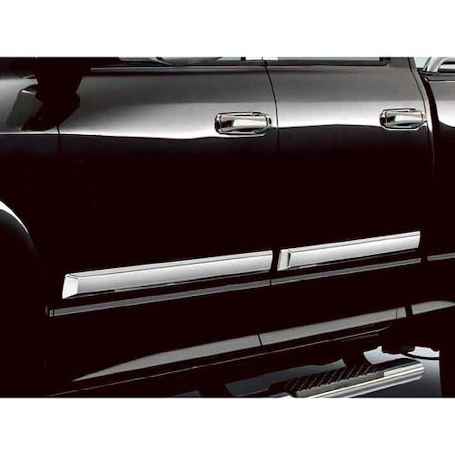 Black Door Molding 2009-13 Dodge Ram 1500, Regular