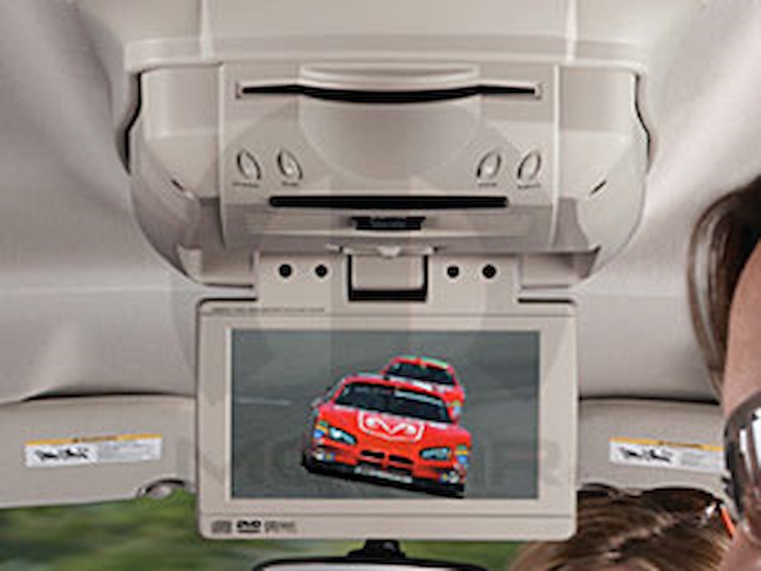 Rear Seat Video/DVD 2009-12 Dodge Ram 1500