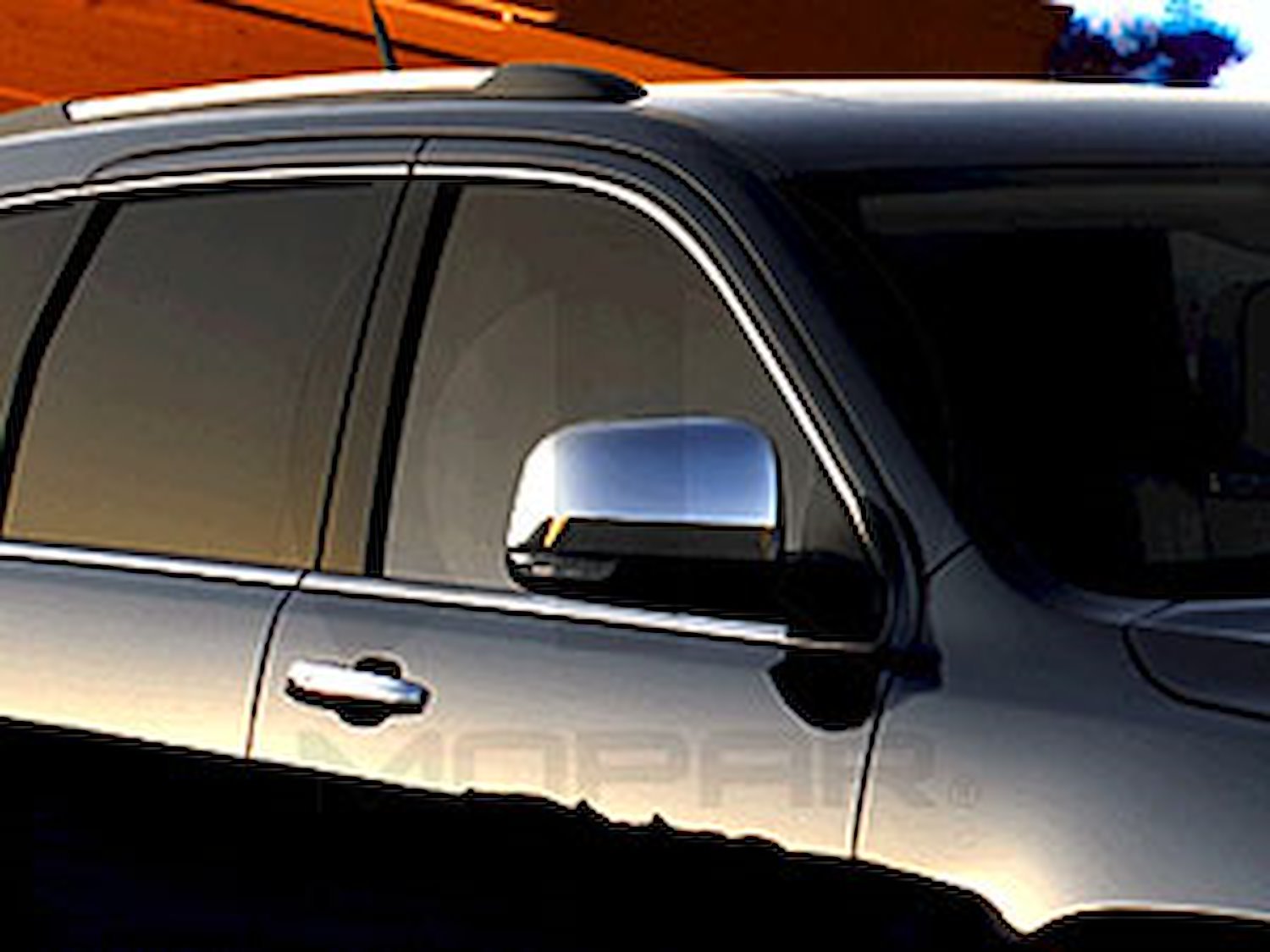 Chrome Mirror Covers 2011-13 Dodge Durango
