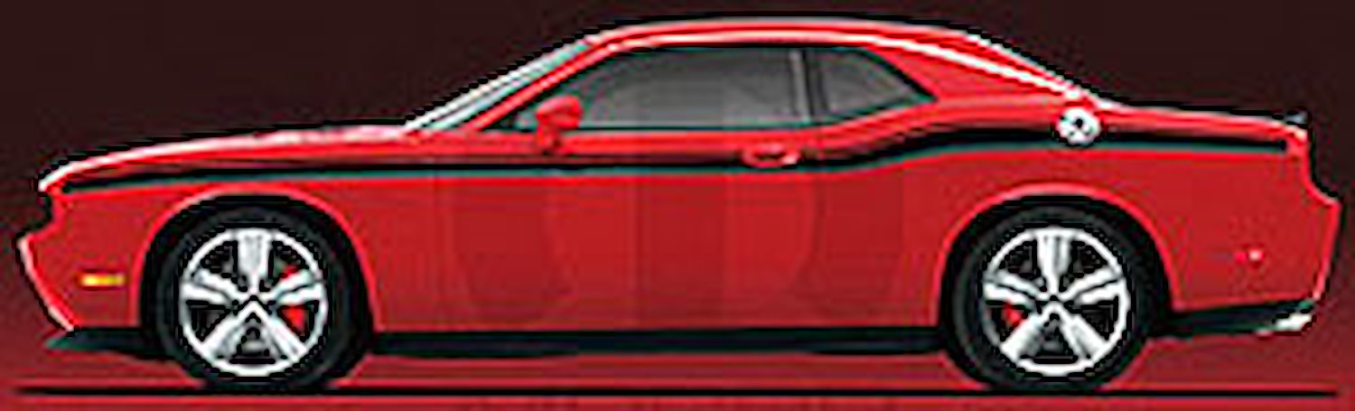 Applique/Decal Kit 2011-13 Dodge Challenger