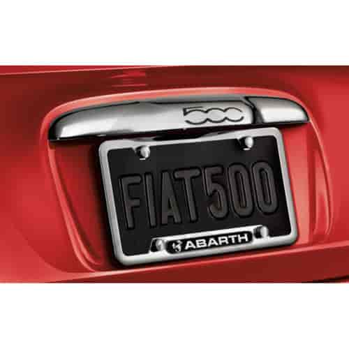License Plate Frame 2013 Fiat 500 Cabrio/Coupe