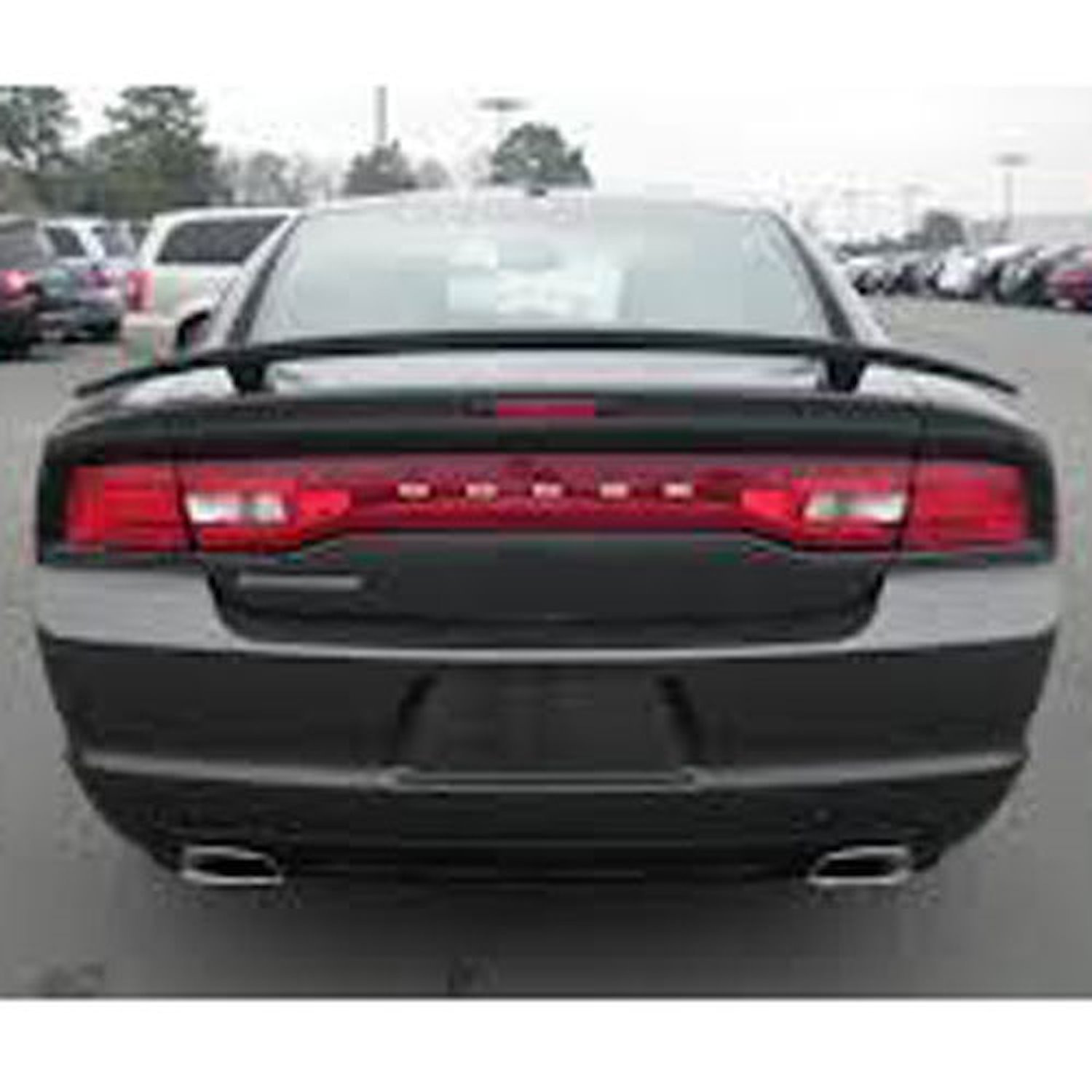 Rear Spoiler 2013 Dodge Charger