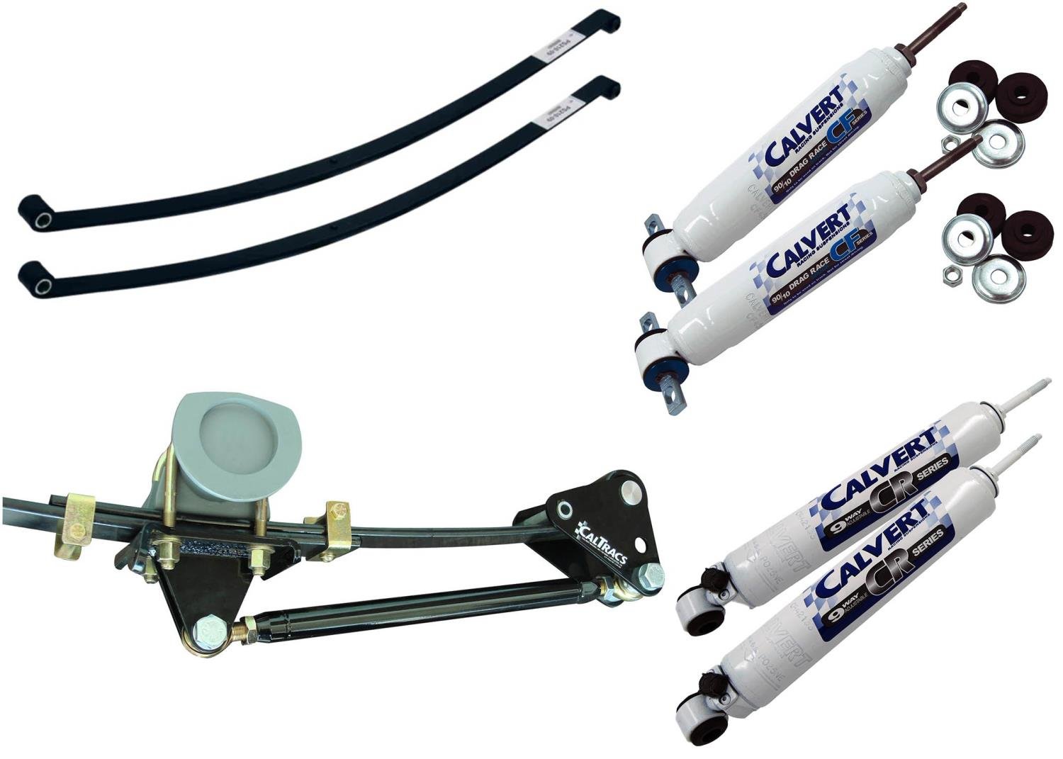 2100 CalTracs Standard Drag-Profile Traction Bar Kit for