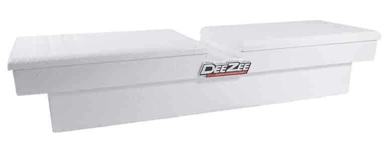 Red Label Cross Bed Full-Size Tool Box, White