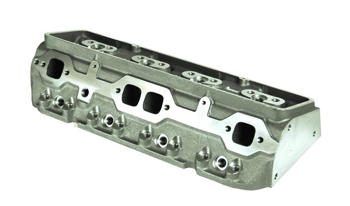 Special High-Performance (SHP) Bare Aluminum Cylinder Head for Small Block Chevy (200cc)