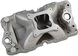 Small Block Chevy Intake Manifold 4150 Carb Flange