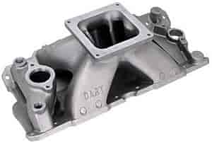Small Block Chevy Intake Manifold Holley Dominator (4500) Carb Flange