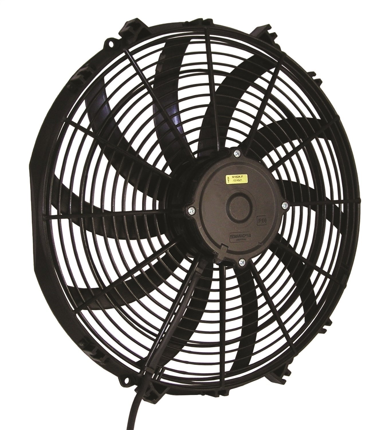 Champion-Series Low-Profile Electric Cooling Fan, Diameter: 16 in., Type: Single