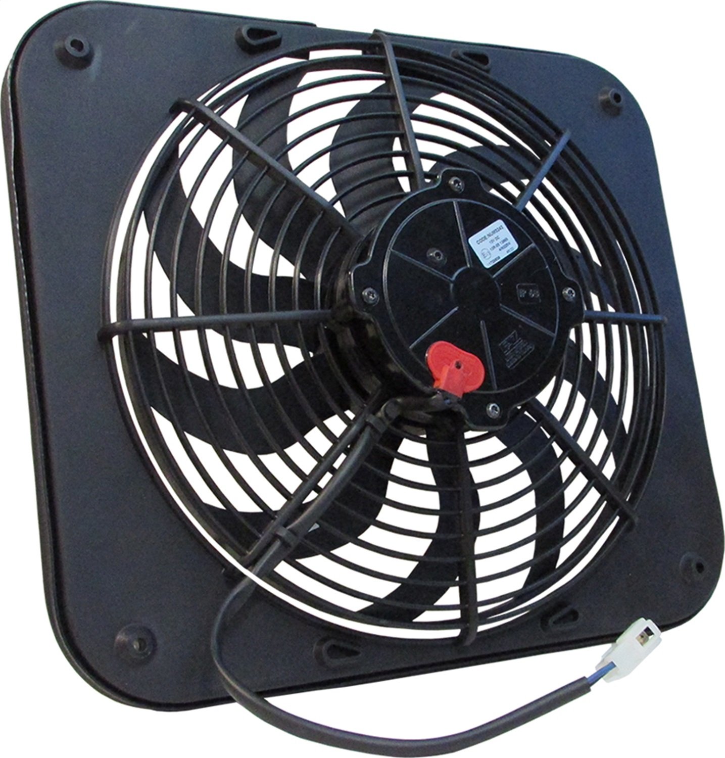 Jetstreme I Platinum Supreme-Series Electric Cooling Fan with Relay Harness, Diameter: 12 in., Type: Single